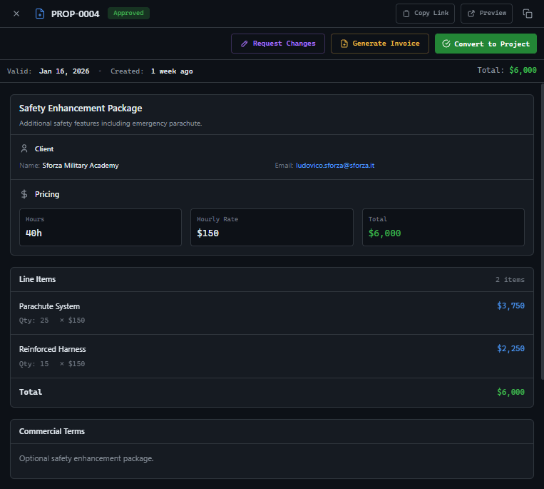 Client Portal with Real-Time Visibility